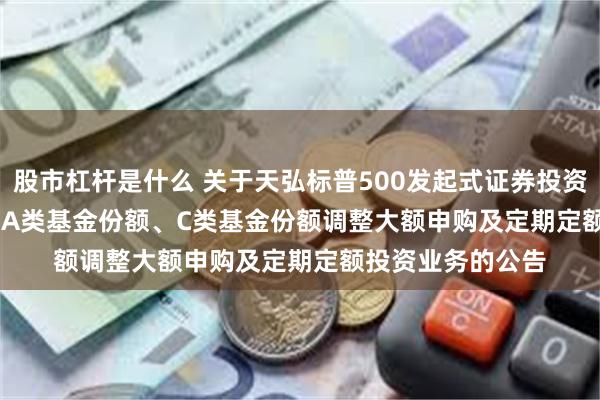 股市杠杆是什么 关于天弘标普500发起式证券投资基金(QDII-FOF)A类基金份额、C类基金份额调整大额申购及定期定额投资业务的公告