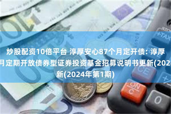 炒股配资10倍平台 淳厚安心87个月定开债: 淳厚安心87个月定期开放债券型证券投资基金招募说明书更新(2024年第1期)