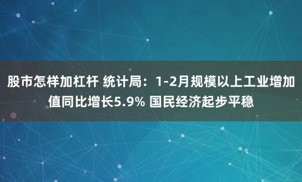 股市怎样加杠杆 统计局：1-2月规模以上工业增加值同比增长5.9% 国民经济起步平稳